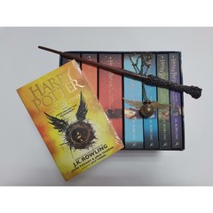 영어원서 Harry Potter 8권 해리포터 마법지팡이 스니치시계 굳즈 세트, 해리포터세트