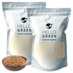 헬로우그린 고대곡물 볶은 호라산밀 분말 1kg(팩) 슈퍼곡물, 1kg, 2팩