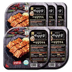 야식만참 매콤닭발편육 250g, 5개