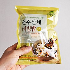전주산채비빔밥 30g x 3, 단품, 3개