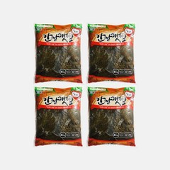 반찬단지 간장깻잎절임 4KX4/깻잎장아찌, 1, 4kg, 1개