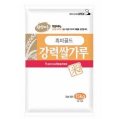 0247. 흑미 골드 강력쌀가루(국산) 15kg / 대두식품 햇쌀마루, 1개