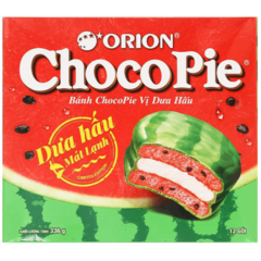 [ORION] 오리온 초코파이 수박맛 크림 케이크 336G(12개) X 2박스, 2개, 336g