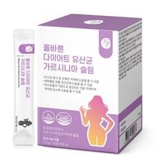 올바른 다이어트 유산균 가르시니아 슬림, 30포, 105g, 1개