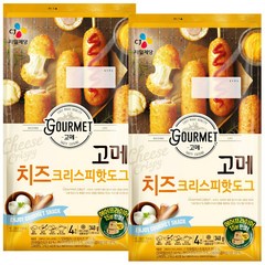 CJ 제일제당고메 치즈 크리스피핫도그425g, 340g, 2개