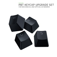 레이저 키캡 PBT Upgrade SET US, 블랙, Razer PBT Keycap Upgrade Set