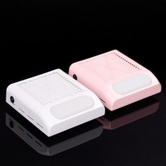 4BLO 포블로 하이파워 네일흡진기+최고급 필터 5매 선물 (총 6매)+유니콘 브러쉬, 핑크