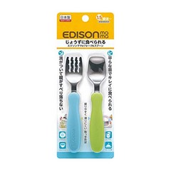 EDISONmama KJC 에디슨 마마 (EDISON mama) 포크&스푼 키위&스카이 1.5세경부터 대상