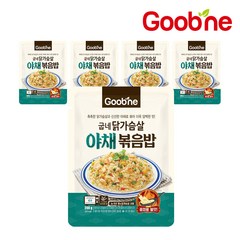 굽네 닭가슴살 야채볶음밥, 200g, 5팩