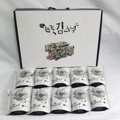 전주 수제 찹쌀 김부각 하봉마을 김스낵 30g 10팩 14팩 선물세트 하봉식품, 10개