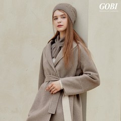 고비(GOBI) 캐시미어 100 기프트 세트 (모자 + 머플러)