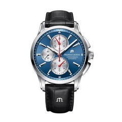 남자가죽시계 오토메틱시계 Maurice Lacroix-럭셔리 브랜드 디자이너 비즈니스 시계 남성용 자동 날짜 표시