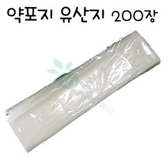 약포장지 유산지 노루지 전용약주걱6단, 유산지한묶음(200장), 1개