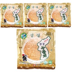 성경식품 지도표 성경 누룽지, 150g, 4개