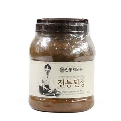 친환경팔도 안동 최명희 명인 된장 3kg, 단품, 1개
