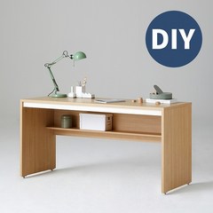 한샘 샘 책상 150cm 일반형 DIY, 색상:크림화이트(A)