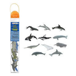 사파리엘티디 고래와돌고래 튜브 피규어 Whales Dolphins 694704, 1개