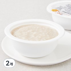 짱죽 초기 7개월 부터 묽은죽 이유식, 혼합맛(오트밀 / 바나나), 160g, 2개