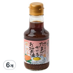 테라오카 계란에 뿌리는 간장소스 명란맛, 150ml, 6개