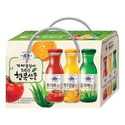 가야농장 행복음료 3종 선물세트, 2.16L, 1세트