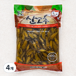 반찬단지 산고추, 500g, 4개