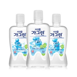 가그린 동아제약 어린이용 구강 세정제 청포도향 랜덤발송, 380ml, 3개