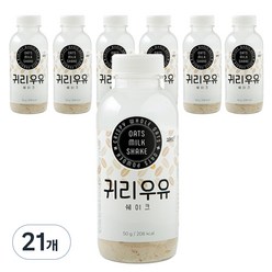 태광선식 귀리우유 쉐이크, 21개, 50g