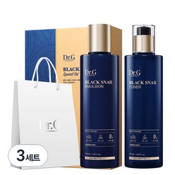 닥터지 블랙 스네일 토너 150ml + 에멀전 150ml 스페셜 선물세트, 3세트