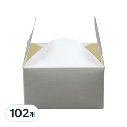 이홈베이킹 레이스 컬러박스 소 9 x 9 x 5 cm, 화이트, 102개