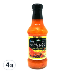 씨푸드용 망고칠리소스, 295ml, 4개