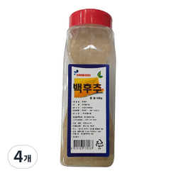 한울식품 백후추, 400g, 4개