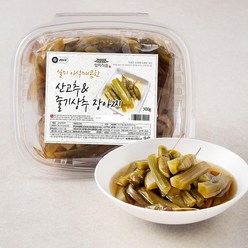 일미 아삭매콤한 산고추 앤 줄기상추 장아찌, 500g, 1개