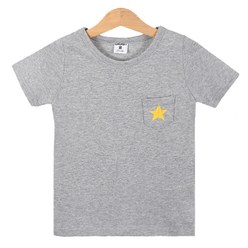 유라비 아동용 조이 그래픽 포켓 반팔 티셔츠 UR52TS603