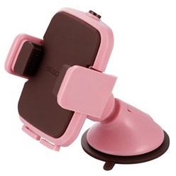 엘레컴 차량용 스마트폰 거치대 핑크 P-CARS02PN, 1개