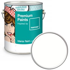 노루페인트 팬톤 내부용 실내 벽면 페인트 저광 4L, 11-4201 Sun White, 1개