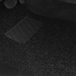 AR 바겐 프리미엄 코일 확장형 차량용카매트 블랙, BMW, 320d 세단 2005년~2013년