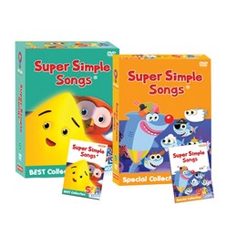 SUPER SIMPLE SONG 베스트 + 스페셜Collection DVD 24종세트 가사집포함 유아영어 초등영어