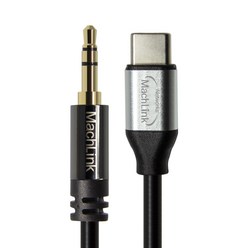 마하링크 USB C타입 TO 3극 AUX오디오 케이블, ML-CSC020(2M)