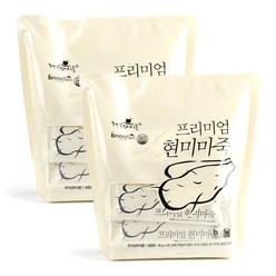 행복우리식품 프리미엄 현미 마죽 선식가루 스틱형, 600g, 2개