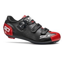 시디 알바 2 로드 클릿 자전거 신발, 블랙 + 레드, 230