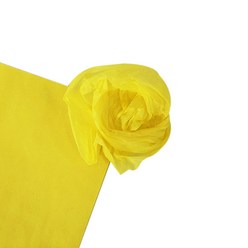 티나피크닉 선물포장 색화지 6절, 노랑, 300개
