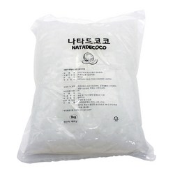 코코넛젤리 빙수용 15mm, 1kg, 1개