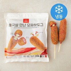 파머스핫도그 홍국쌀 만난 모짜 핫도그 5ea (냉동), 650g, 1개