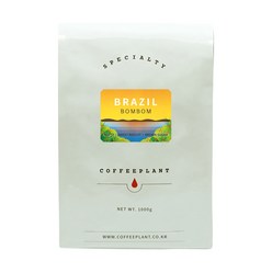 커피플랜트 브라질 봄봄 원두, 1kg, 홀빈(분쇄안함), 1개