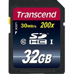 트랜센드 SDHC CLASS10 메모리카드 TS32GSDHC10, 32GB