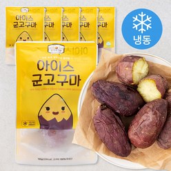 고구마공장 아이스 군고구마 (냉동), 150g, 6개