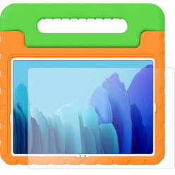 제이로드 에바폼 태블릿 PC 케이스 + 액정보호필름 세트, 캐롯
