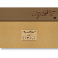 미젤로 리얼코튼 아티스트 수채화 스케치북 중목 20매 300g ARC-4131, 1개