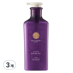 동의홍삼 동백 탈모완화 린스, 3개, 500ml