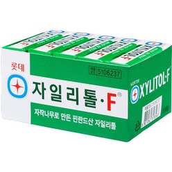 롯데제과 자일리톨껌, 24g, 15개